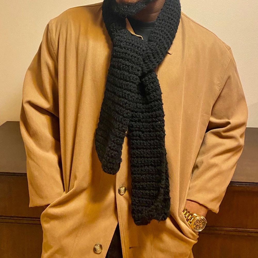 Brown suede jacket